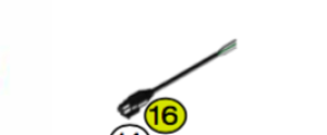 Kabel Hög-Låg Tr.givare L=830