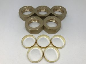 5 pack mutter & klämring Conex 28