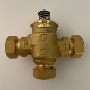 3-vägsventil 22mm