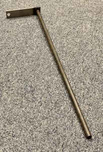Spjällaxel, främre